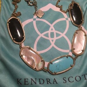 Custom necklace created on Kendra Scott color-bar